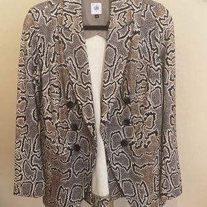 Snake Print CaBi jacket